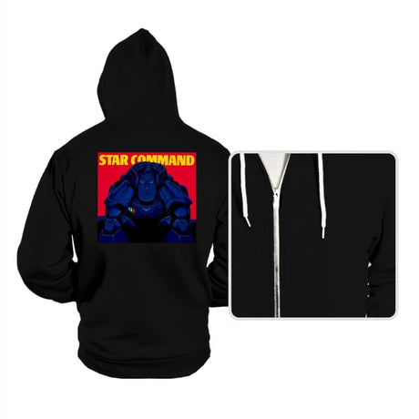 Star Command - Hoodies Hoodies RIPT Apparel Small / Black