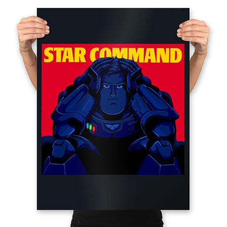 Star Command - Prints Posters RIPT Apparel 18x24 / Black