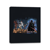 Star Cover - Canvas Wraps Canvas Wraps RIPT Apparel 11x14 / Black