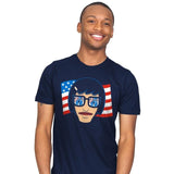 Star Spangled Butt - Mens T-Shirts RIPT Apparel Small / Navy