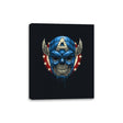 Star Spangled Skull - Canvas Wraps Canvas Wraps RIPT Apparel 8x10 / Black