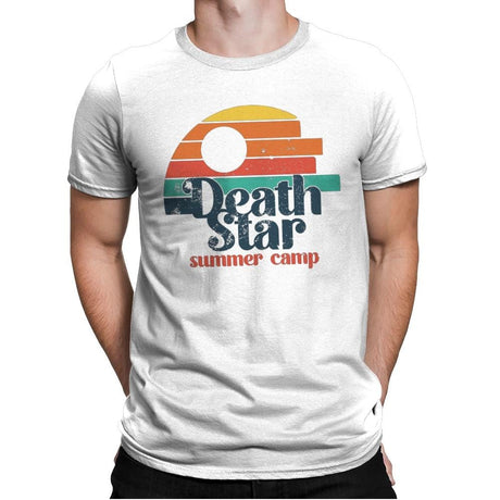 Star Summer Camp - Mens Premium T-Shirts RIPT Apparel Small / White