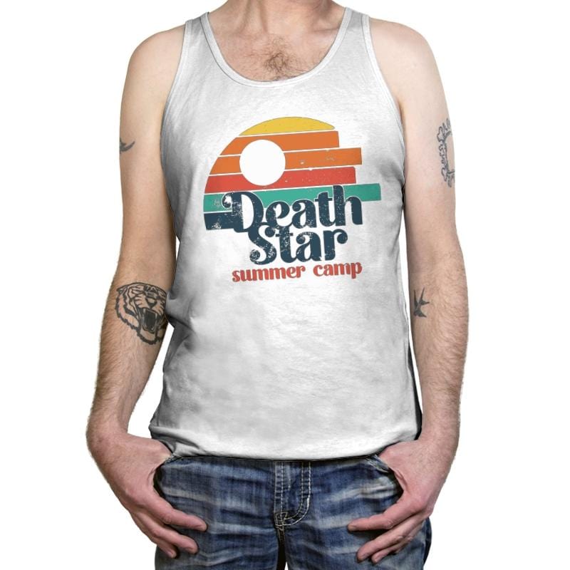 Star Summer Camp - Tanktop Tanktop RIPT Apparel X-Small / White