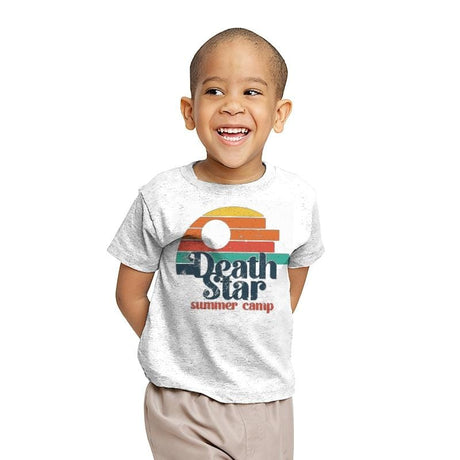 Star Summer Camp - Youth T-Shirts RIPT Apparel X-small / White