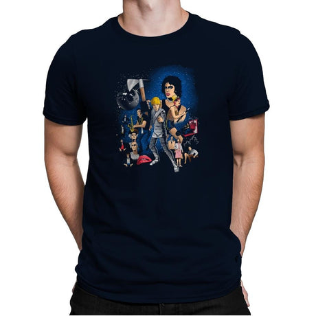 Star Warp: A New Horror Exclusive - Mens Premium T-Shirts RIPT Apparel Small / Midnight Navy