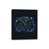 Starry Alien - Canvas Wraps Canvas Wraps RIPT Apparel 8x10 / Black