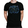 Starry Alien - Mens Premium T-Shirts RIPT Apparel Small / Black