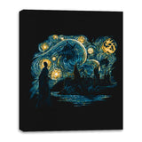 Starry Dementors - Canvas Wraps Canvas Wraps RIPT Apparel 16x20 / Black