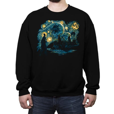 Starry Dementors - Crew Neck Sweatshirt Crew Neck Sweatshirt RIPT Apparel