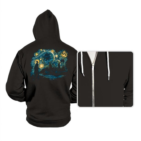 Starry Dementors - Hoodies Hoodies RIPT Apparel Small / Black