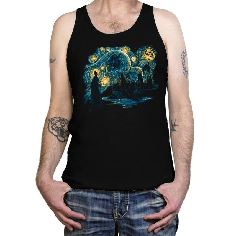 Starry Dementors - Tanktop Tanktop RIPT Apparel X-Small / Black