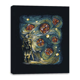 Starry Dice - Canvas Wraps Canvas Wraps RIPT Apparel 16x20 / Black