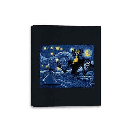 Starry Duel - Canvas Wraps Canvas Wraps RIPT Apparel 8x10 / Black