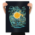 Starry Experiment - Prints Posters RIPT Apparel 18x24 / Black