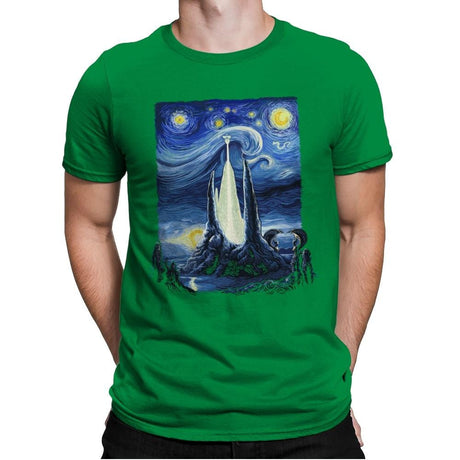 Starry Fantasia - Mens Premium T-Shirts RIPT Apparel Small / Kelly