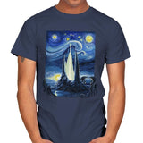 Starry Fantasia - Mens T-Shirts RIPT Apparel Small / Navy