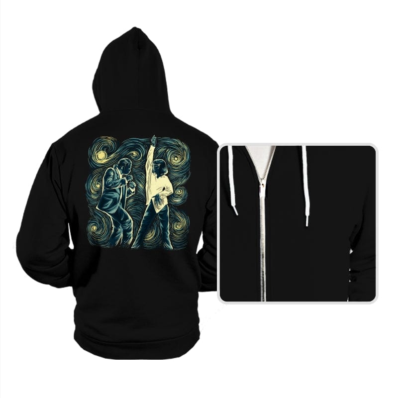 Starry Fiction - Hoodies Hoodies RIPT Apparel Small / Black