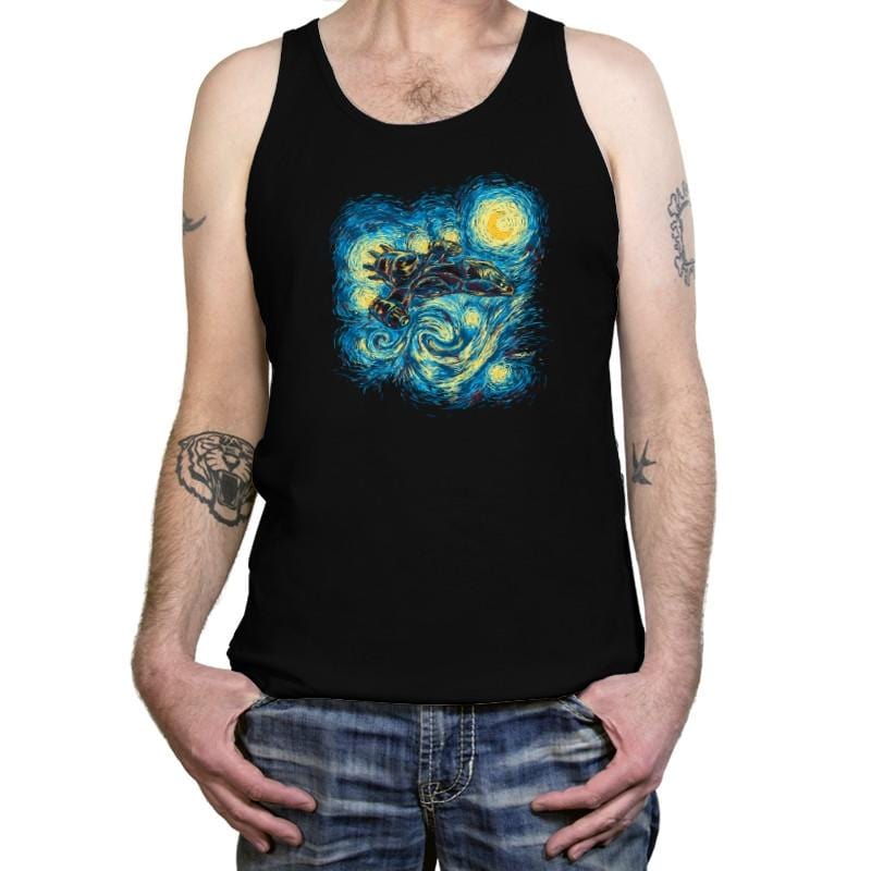 Starry Flight Reprint - Tanktop Tanktop RIPT Apparel