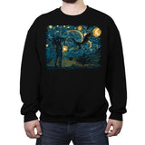 Starry Hunt - Crew Neck Sweatshirt Crew Neck Sweatshirt RIPT Apparel