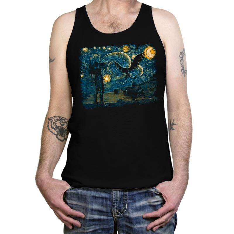 Starry Hunt - Tanktop Tanktop RIPT Apparel X-Small / Black