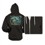 Starry King - Hoodies Hoodies RIPT Apparel Small / Black