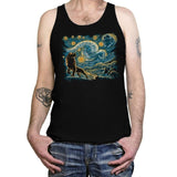 Starry King - Tanktop Tanktop RIPT Apparel X-Small / Black