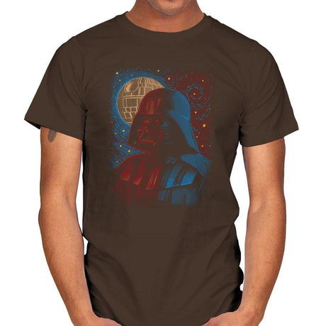 Starry Lord - Pop Impressionism - Mens T-Shirts RIPT Apparel Small / Dark Chocolate