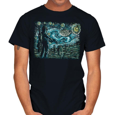 Starry Wars - Best Seller - Mens T-Shirts RIPT Apparel Small / Black