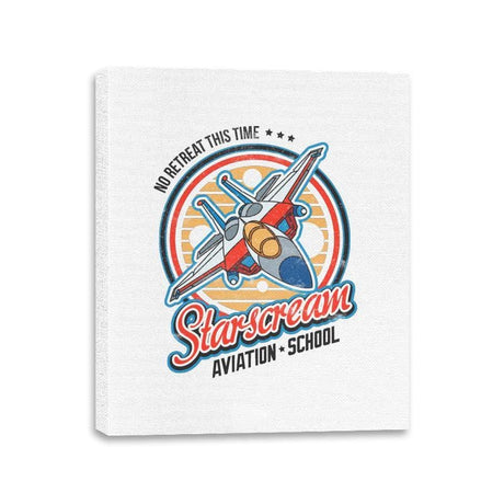 Starscream - Canvas Wraps Canvas Wraps RIPT Apparel 11x14 / White