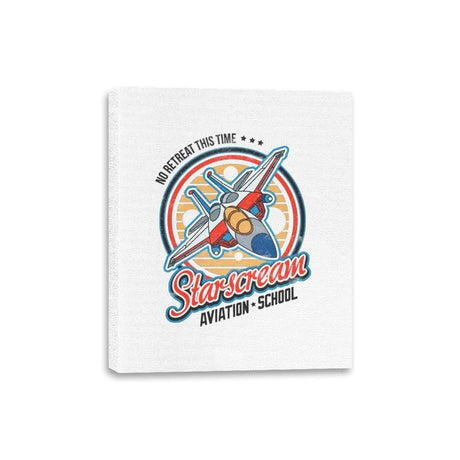 Starscream - Canvas Wraps Canvas Wraps RIPT Apparel 8x10 / White