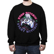 Start Witchin' - Crew Neck Sweatshirt Crew Neck Sweatshirt RIPT Apparel Small / Black