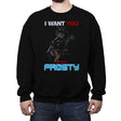 Stay Frosty - Crew Neck Sweatshirt Crew Neck Sweatshirt RIPT Apparel Small / Black