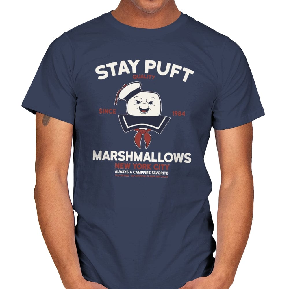 Stay Puft Quality - Mens T-Shirts RIPT Apparel Small / Navy