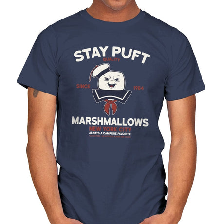 Stay Puft Quality - Mens T-Shirts RIPT Apparel Small / Navy