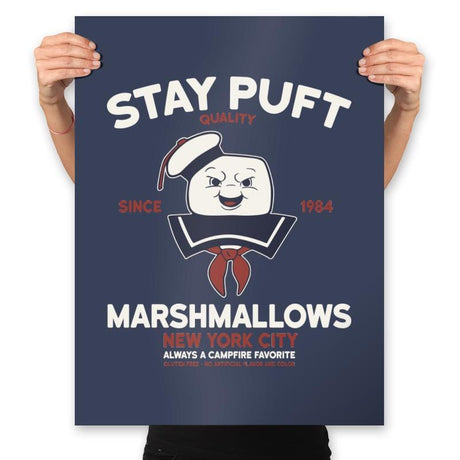 Stay Puft Quality - Prints Posters RIPT Apparel 18x24 / Navy