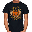 Stay Spooky - Mens T-Shirts RIPT Apparel Small / Black