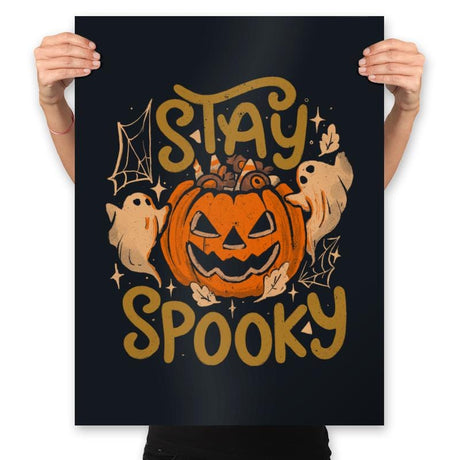 Stay Spooky - Prints Posters RIPT Apparel 18x24 / Black