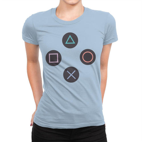 Stay Together - PlayStation - Womens Premium T-Shirts RIPT Apparel Small / Cancun