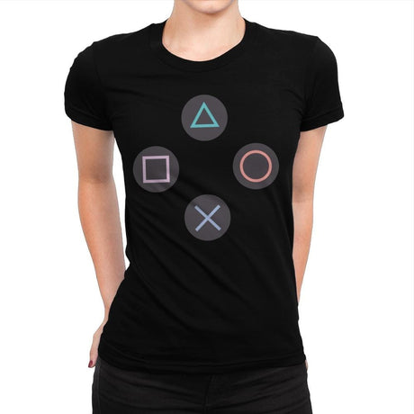 Stay Together - PlayStation - Womens Premium T-Shirts RIPT Apparel Small / Natural