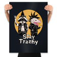 Stay Trashy - Prints Posters RIPT Apparel 18x24 / Black