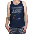 Stealing Christmas - Ugly Holiday - Tanktop Tanktop RIPT Apparel