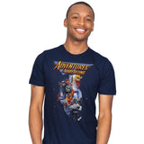 Steve's Adventure in Babysitting - Mens T-Shirts RIPT Apparel Small / Navy