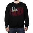 Stig's Astronaut Cousin - Crew Neck Sweatshirt Crew Neck Sweatshirt RIPT Apparel Small / Black