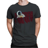 Stig's Astronaut Cousin - Mens Premium T-Shirts RIPT Apparel Small / Heavy Metal