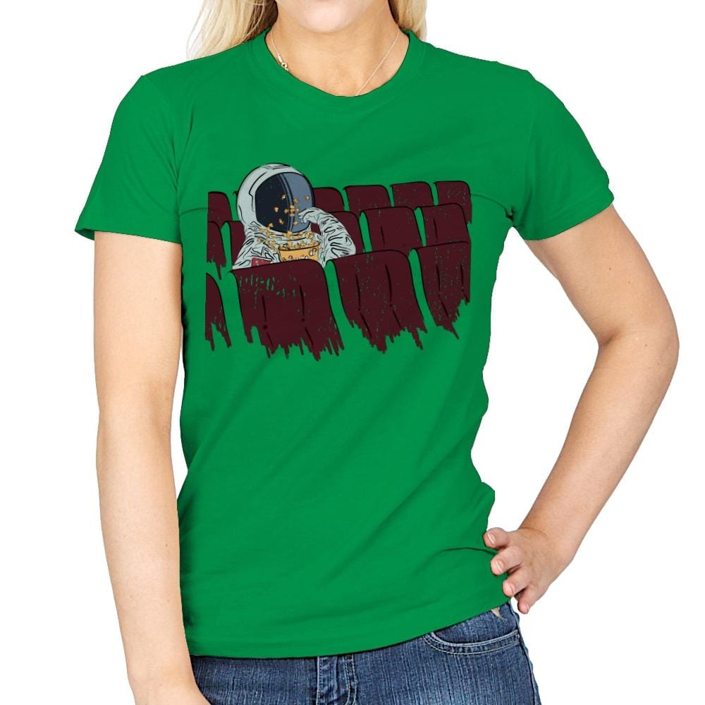 Stig's Astronaut Cousin - Womens T-Shirts RIPT Apparel Small / Irish Green