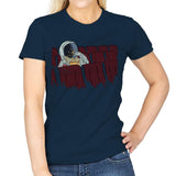 Stig's Astronaut Cousin - Womens T-Shirts RIPT Apparel Small / Navy