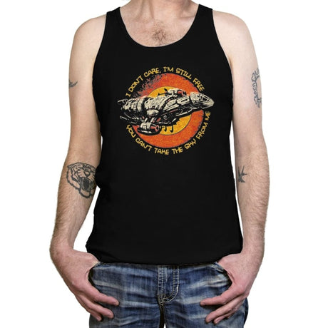 Still Free - Tanktop Tanktop RIPT Apparel X-Small / Black