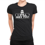 Still Miss You - Womens Premium T-Shirts RIPT Apparel Small / Black