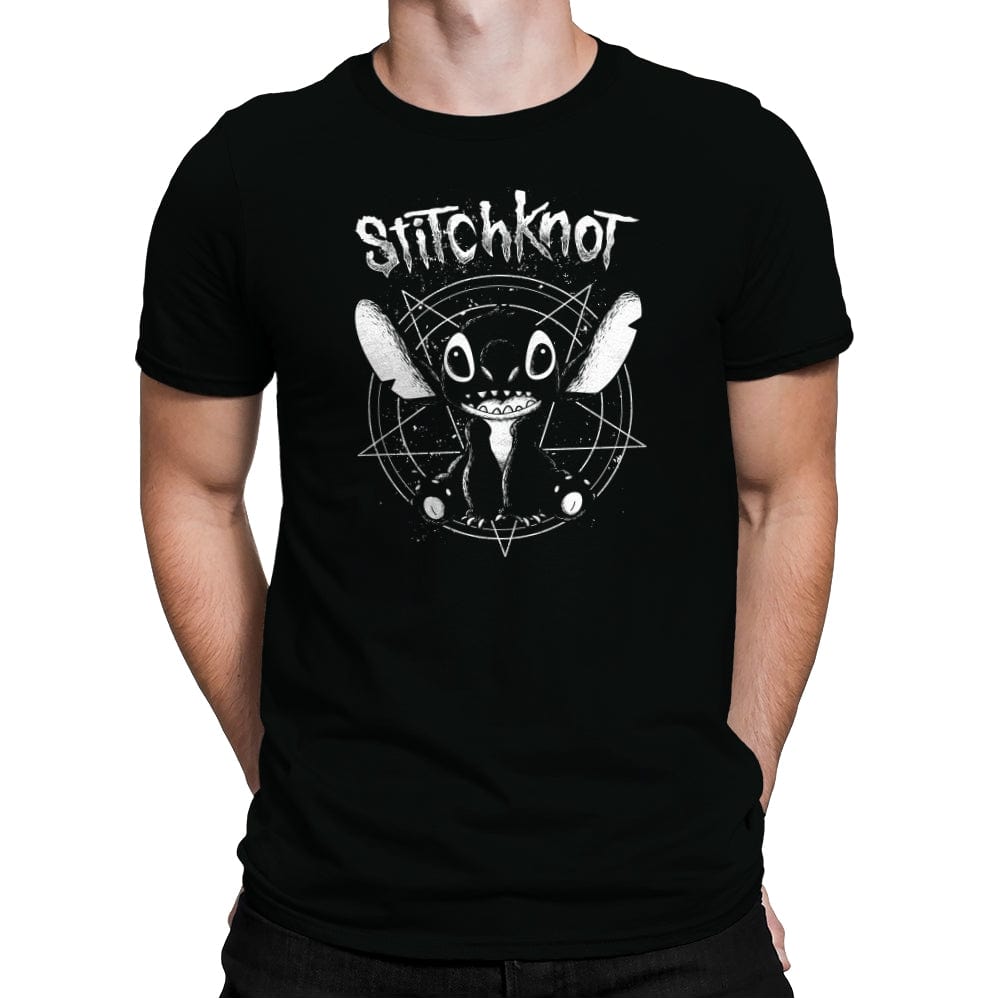 Stitchknot - Mens Premium T-Shirts RIPT Apparel Small / Black