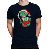 Stocking Stuffer: T-rex - Mens Premium T-Shirts RIPT Apparel Small / Midnight Navy